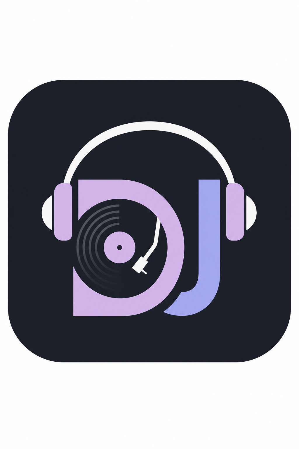 DJ Favicon — modern style favicon design