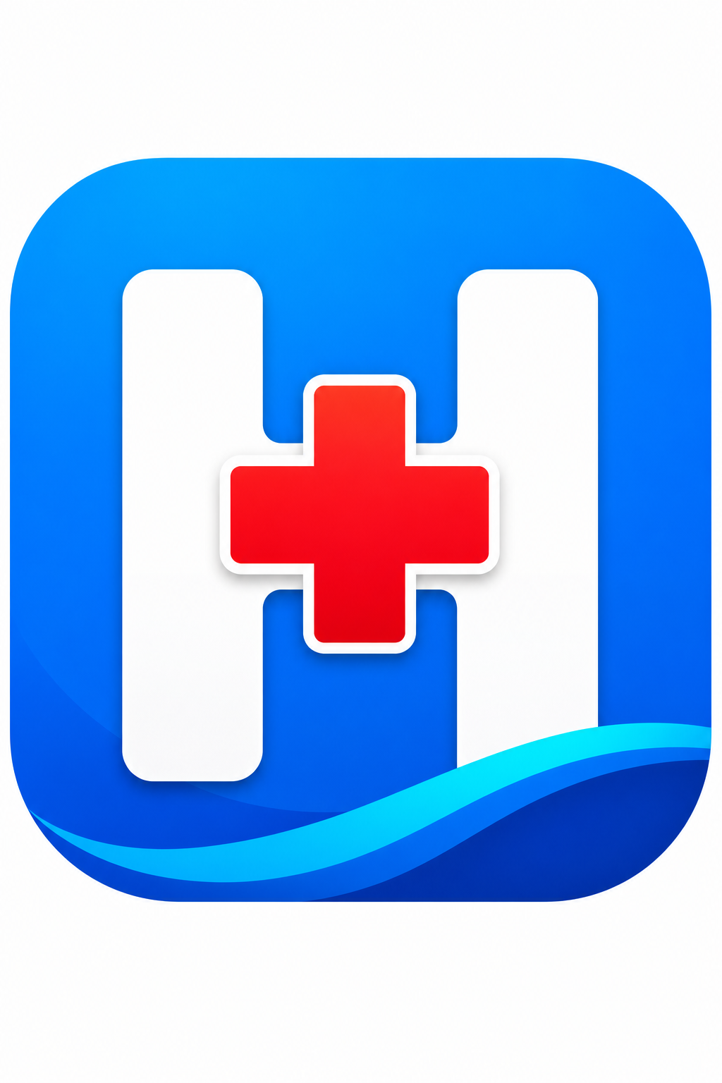 Hospital Favicon — vibrant style favicon design