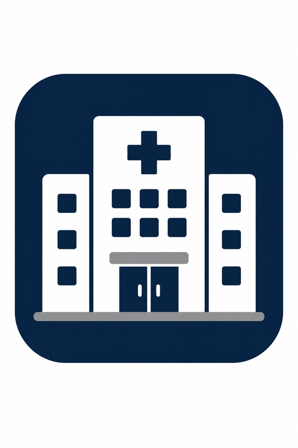 Hospital Favicon — corporate style favicon design