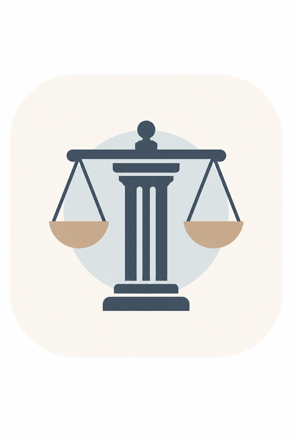 Law Favicon — modern style favicon design