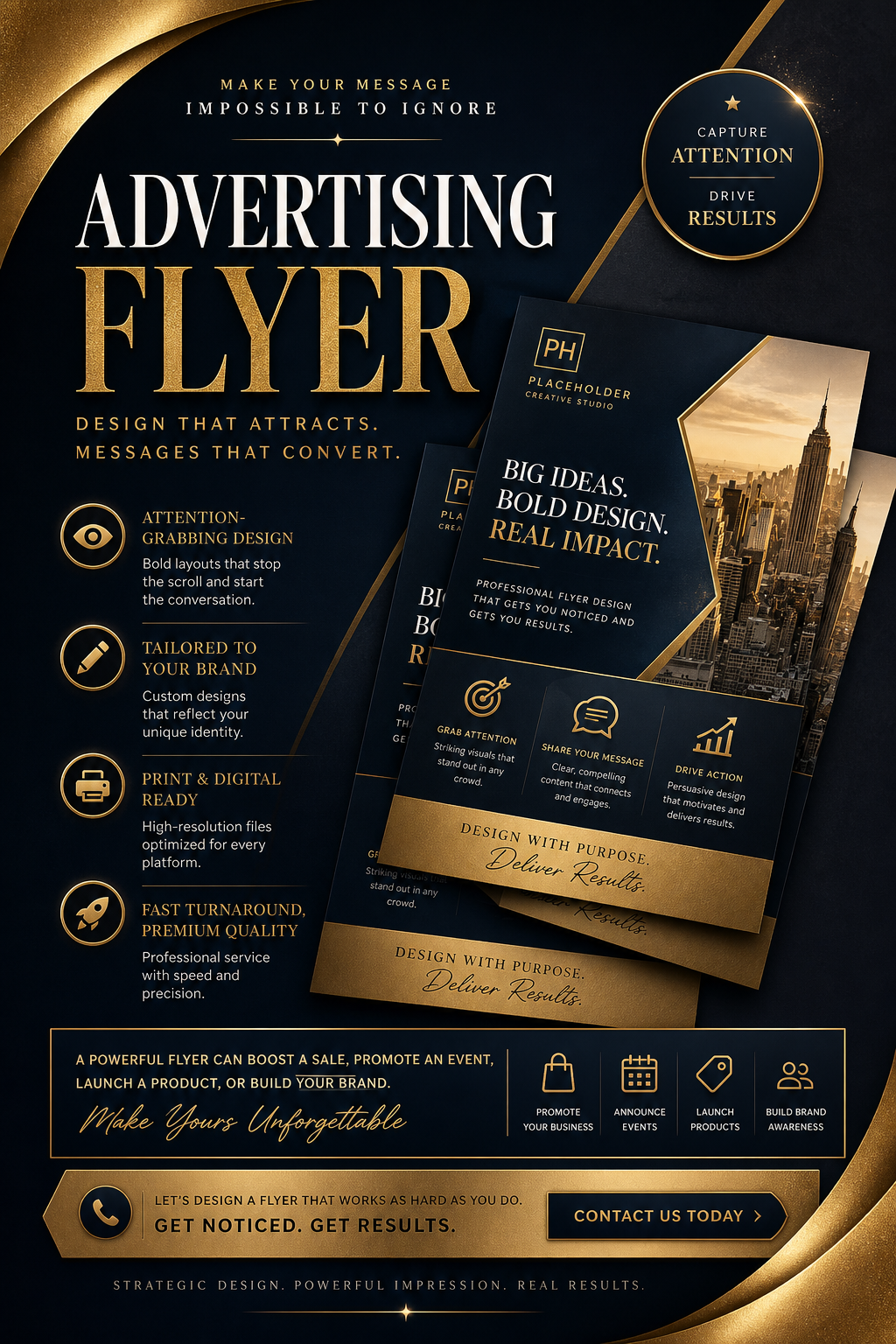 Advertising Flyer — elegant style flyer