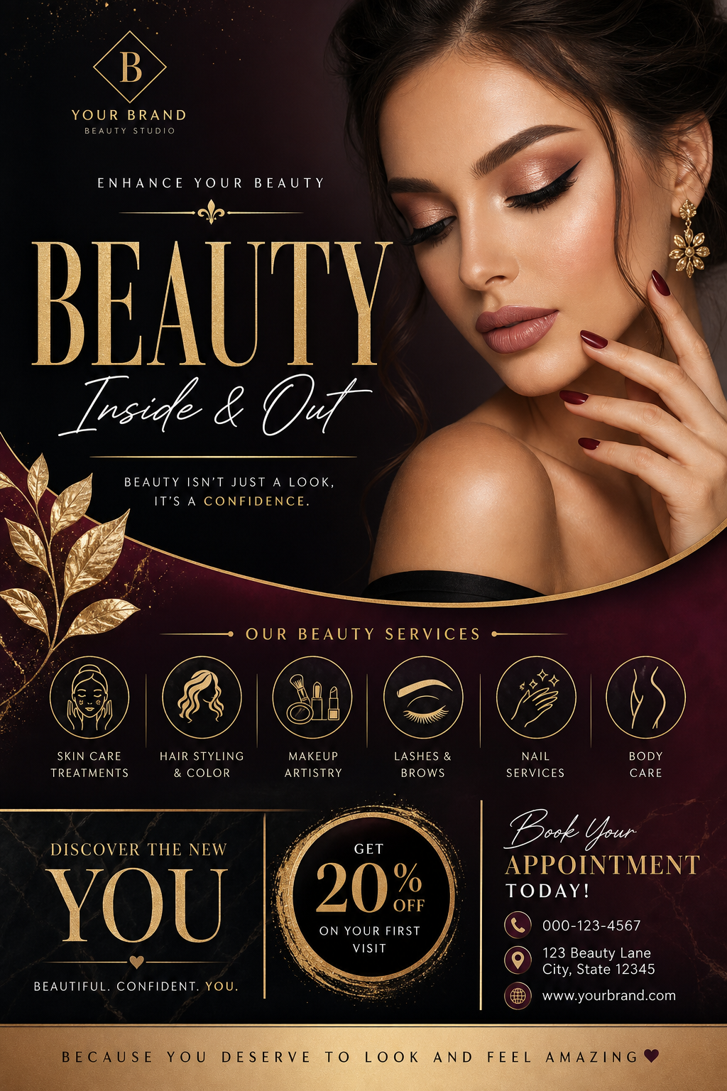 Beauty Flyer — elegant style flyer