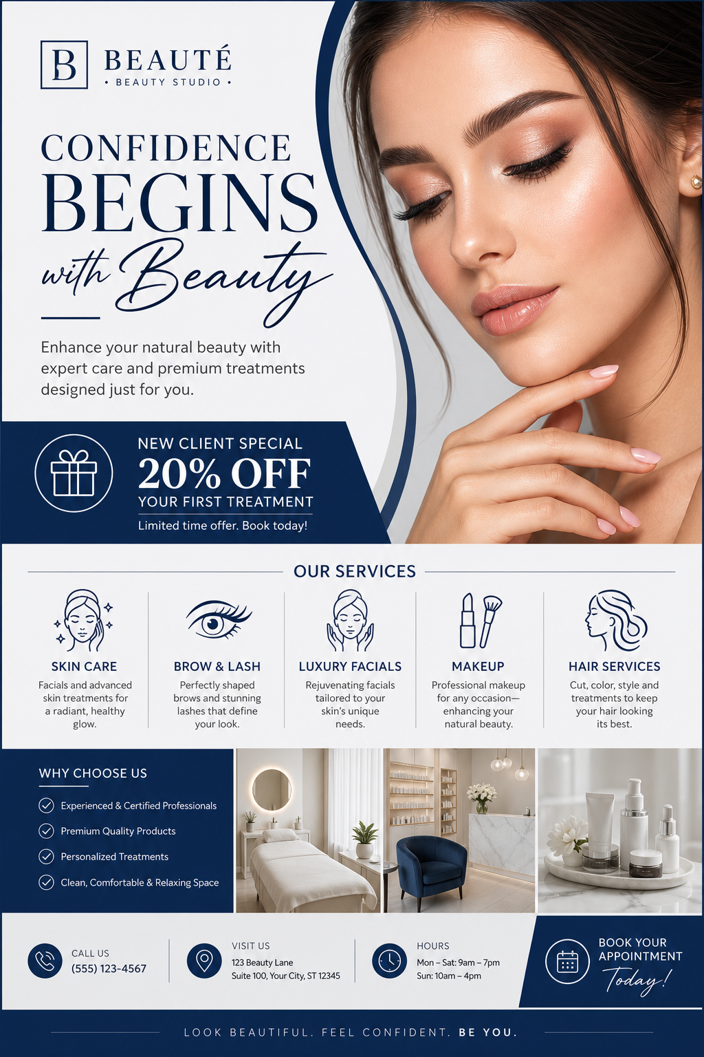Beauty Flyer — corporate style flyer