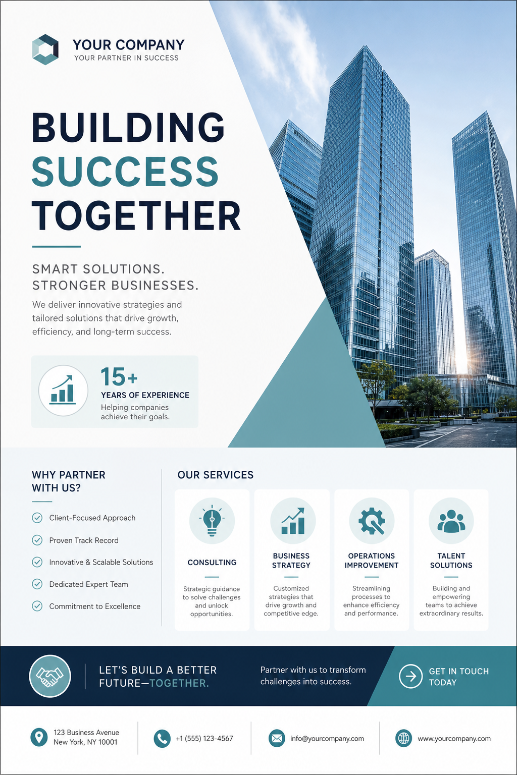 Corporate Flyer — modern style flyer
