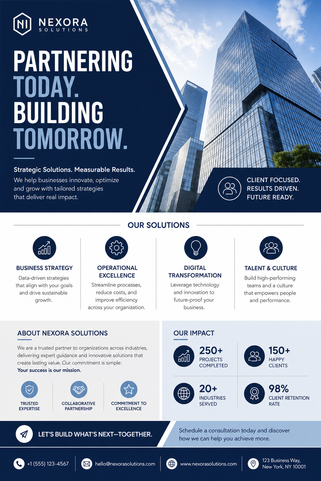 Corporate Flyer — corporate style flyer