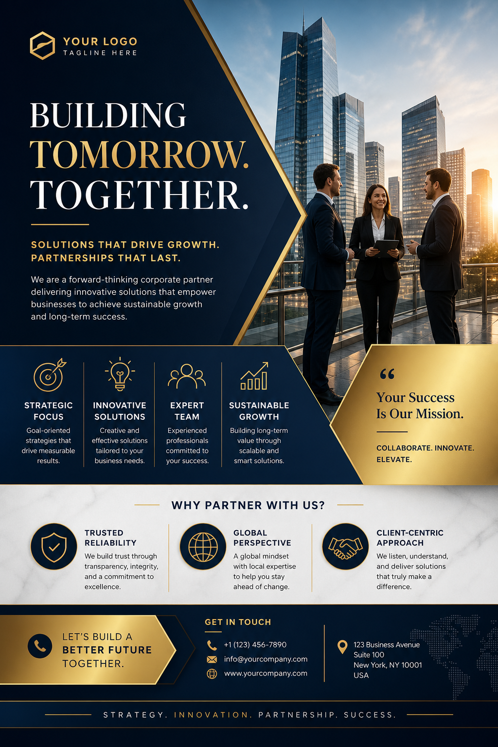 Corporate Flyer — elegant style flyer