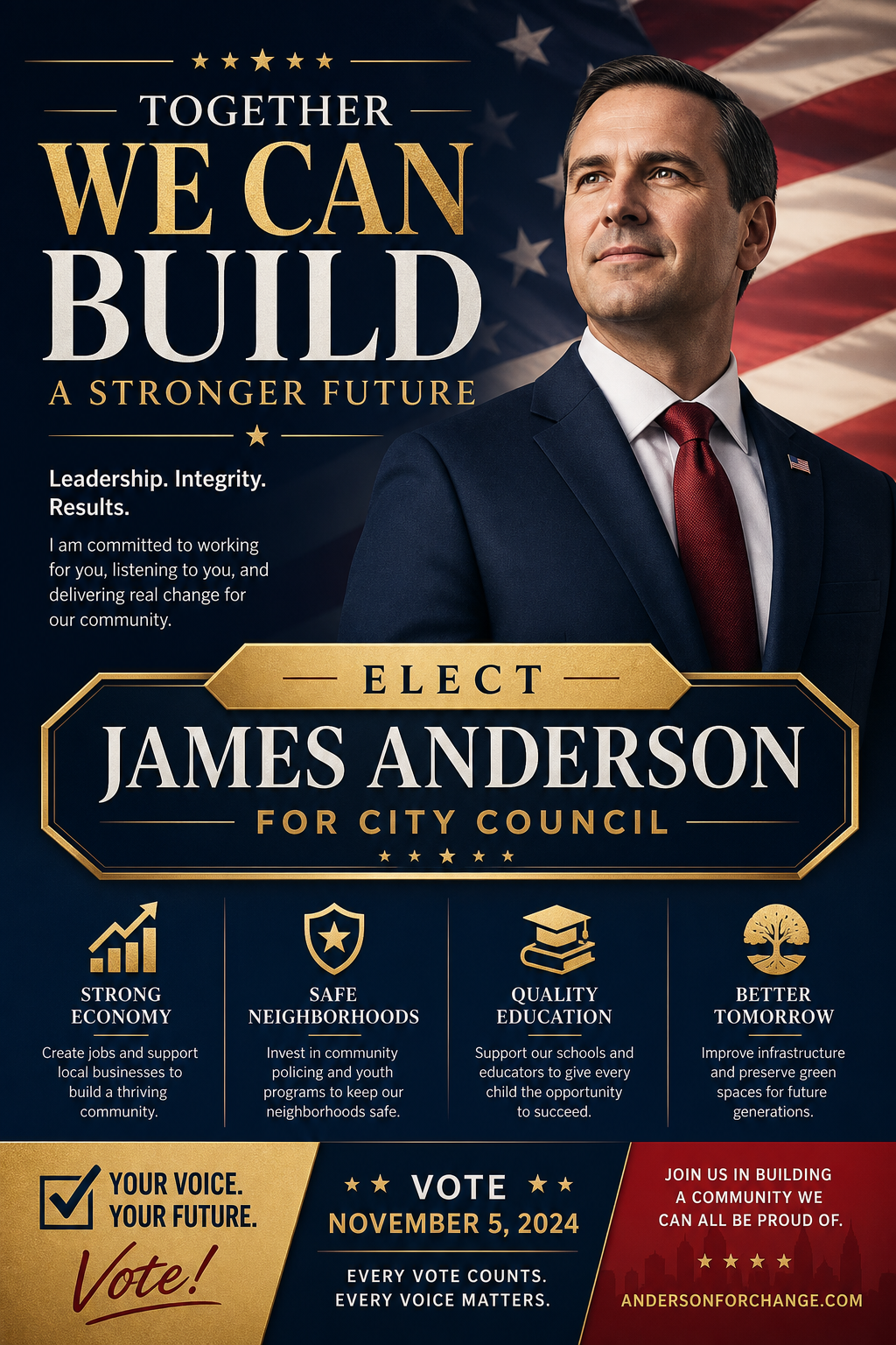 Election Flyer — elegant style flyer