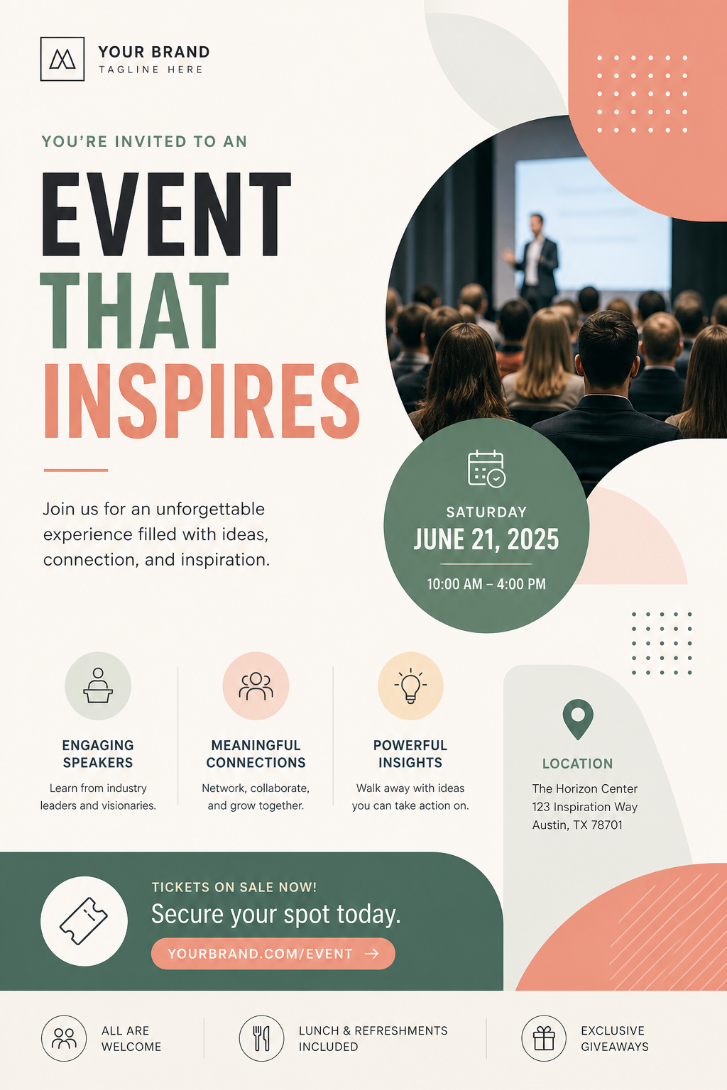 Event Flyer — modern style flyer