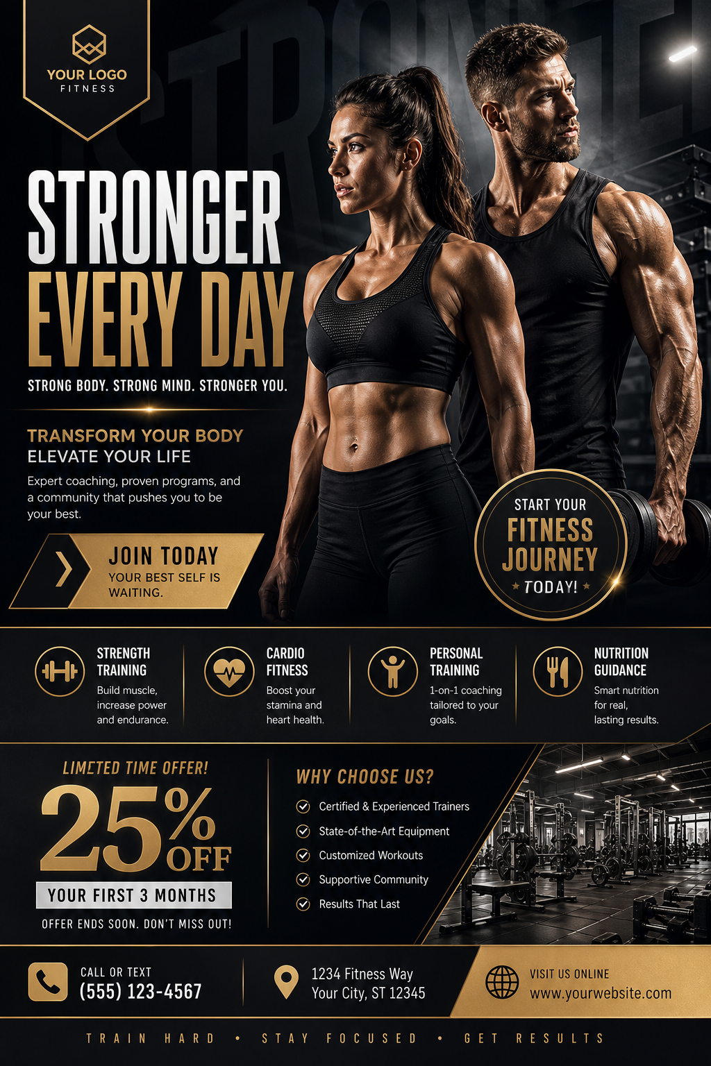 Fitness Flyer — elegant style flyer