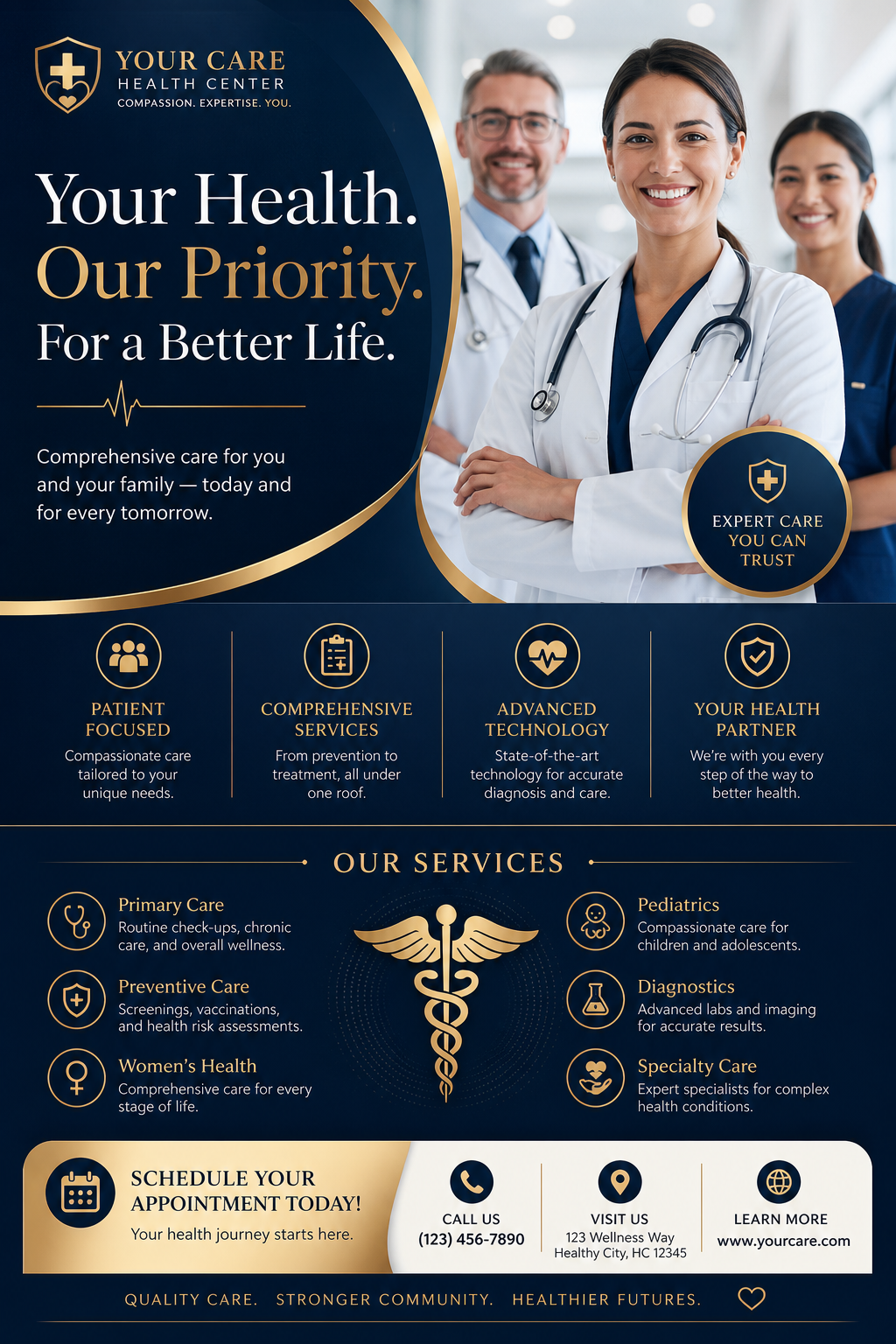 Healthcare Flyer — elegant style flyer