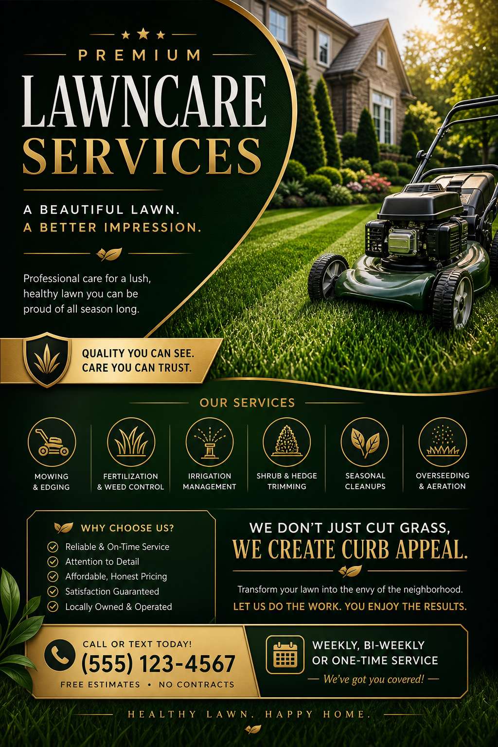 Lawncare Flyer — elegant style flyer