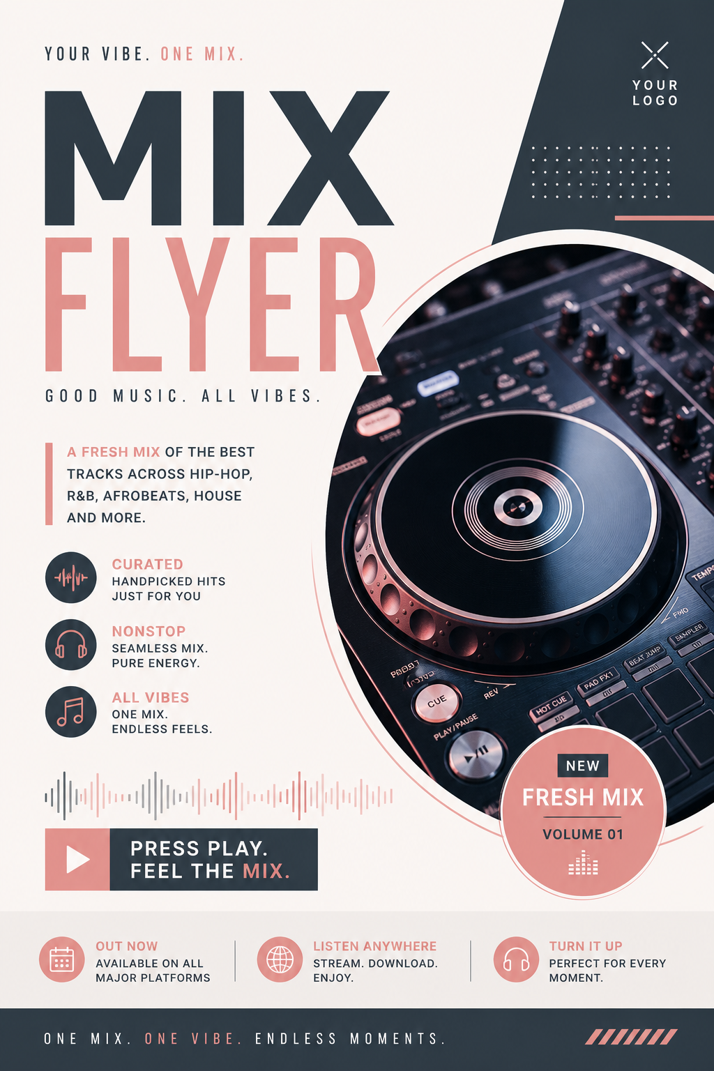 Mix Flyer — modern style flyer