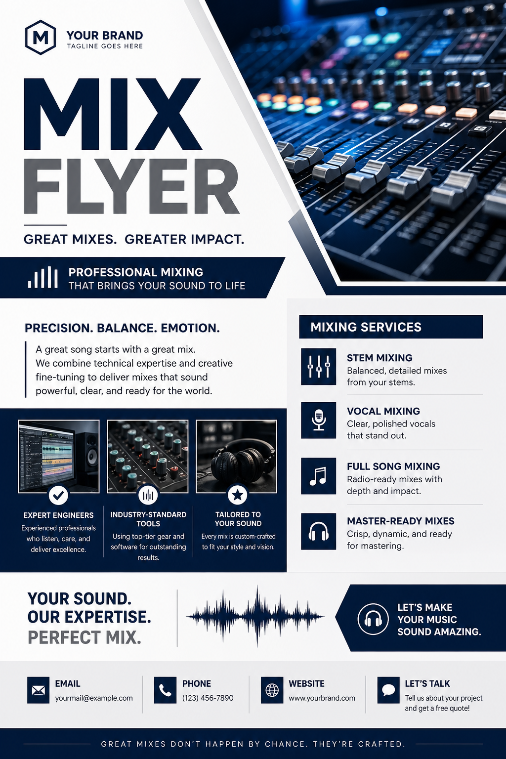Mix Flyer — corporate style flyer