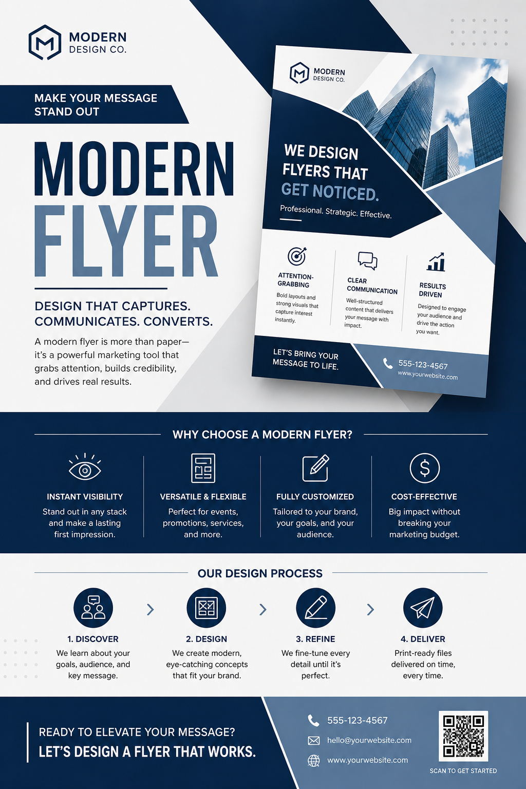 Modern Flyer — corporate style flyer