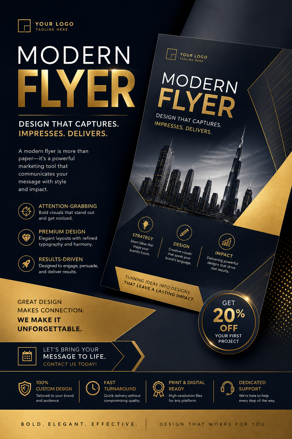 Modern Flyer — elegant style flyer