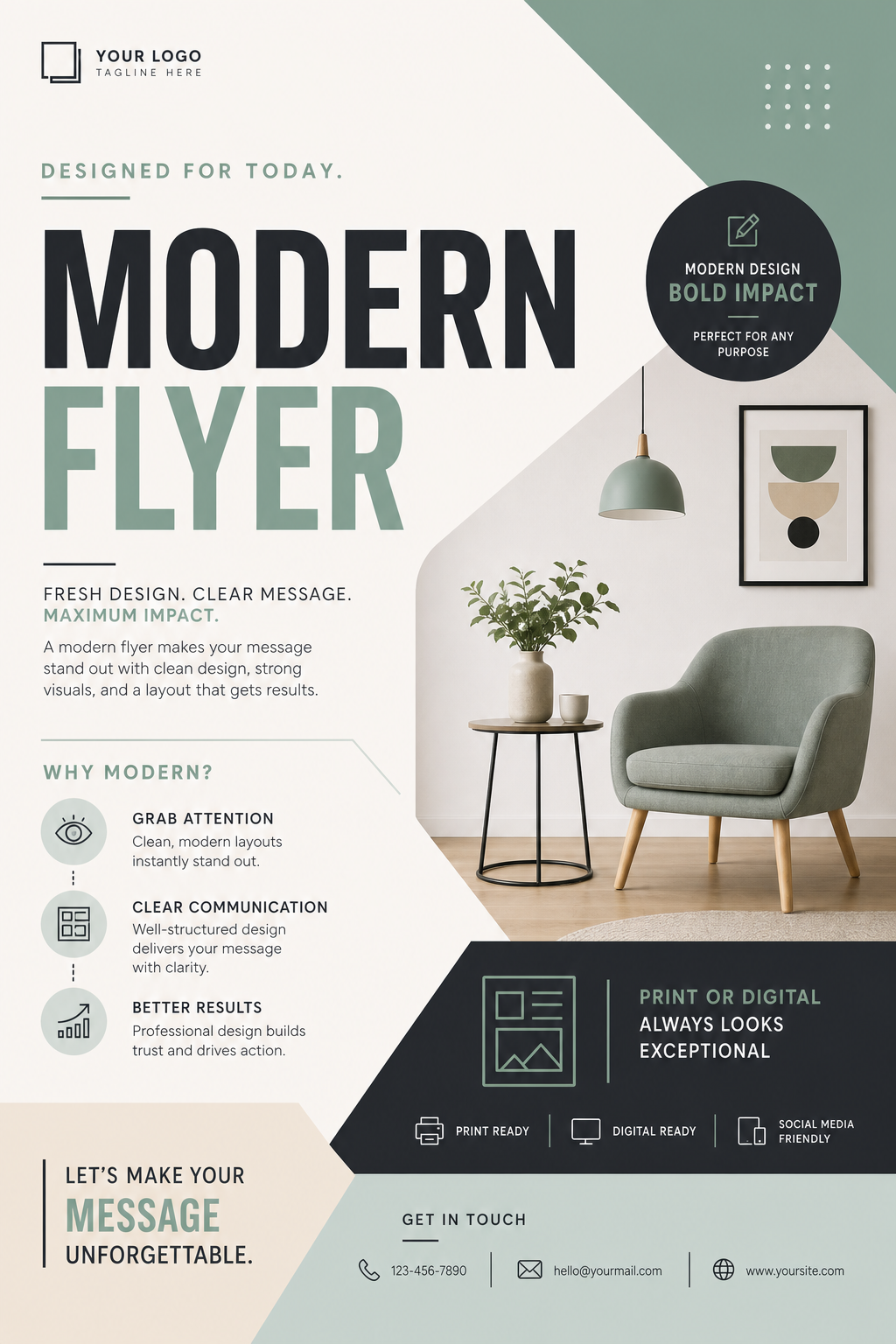 Modern Flyer — modern style flyer