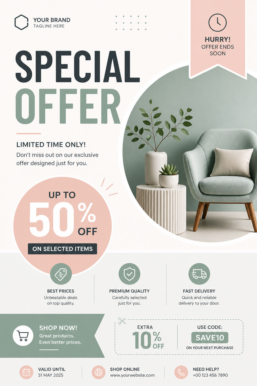 Offer Flyer — modern style flyer