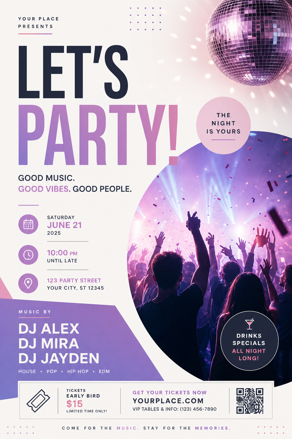 Party Flyer — modern style flyer