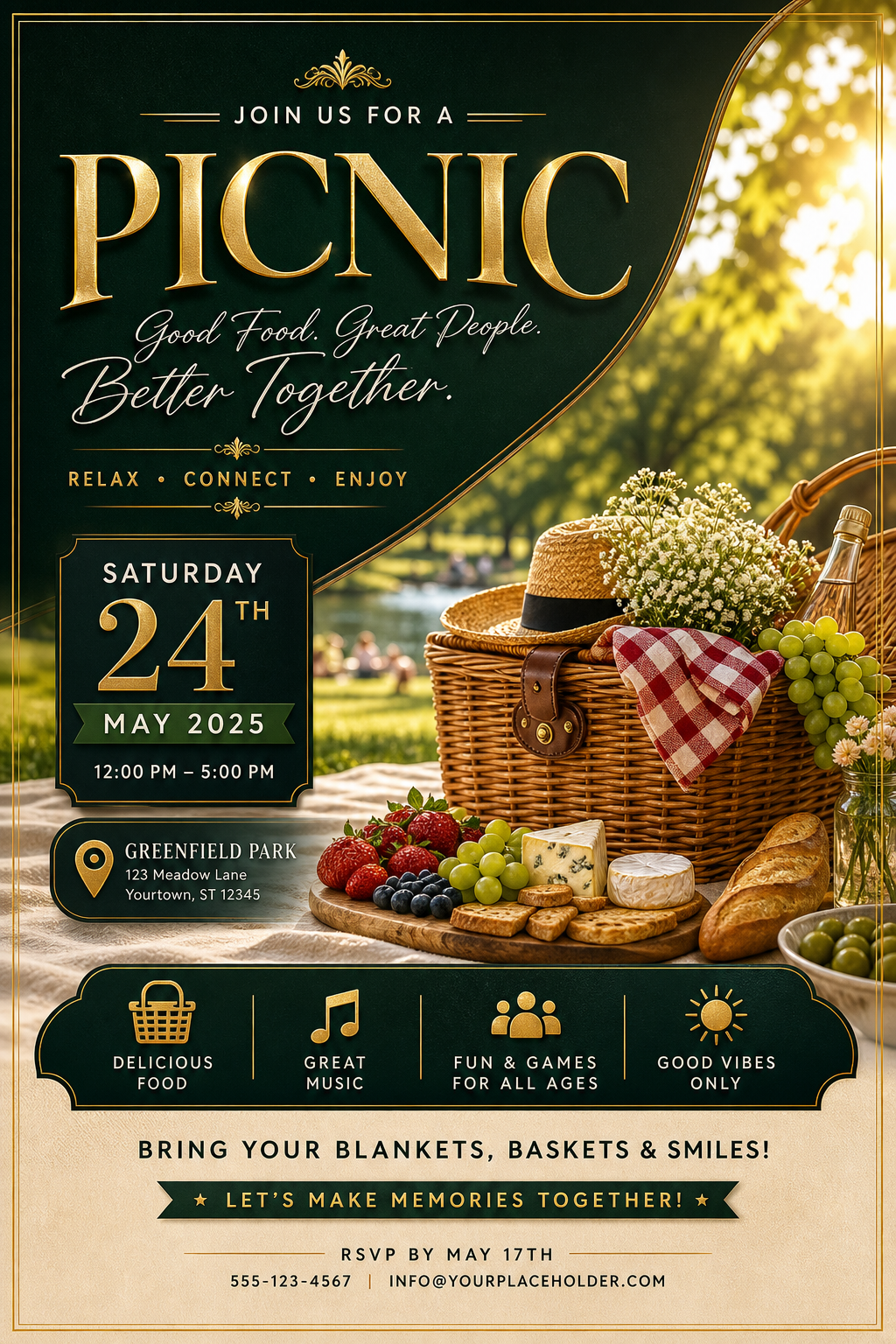 Picnic Flyer — elegant style flyer