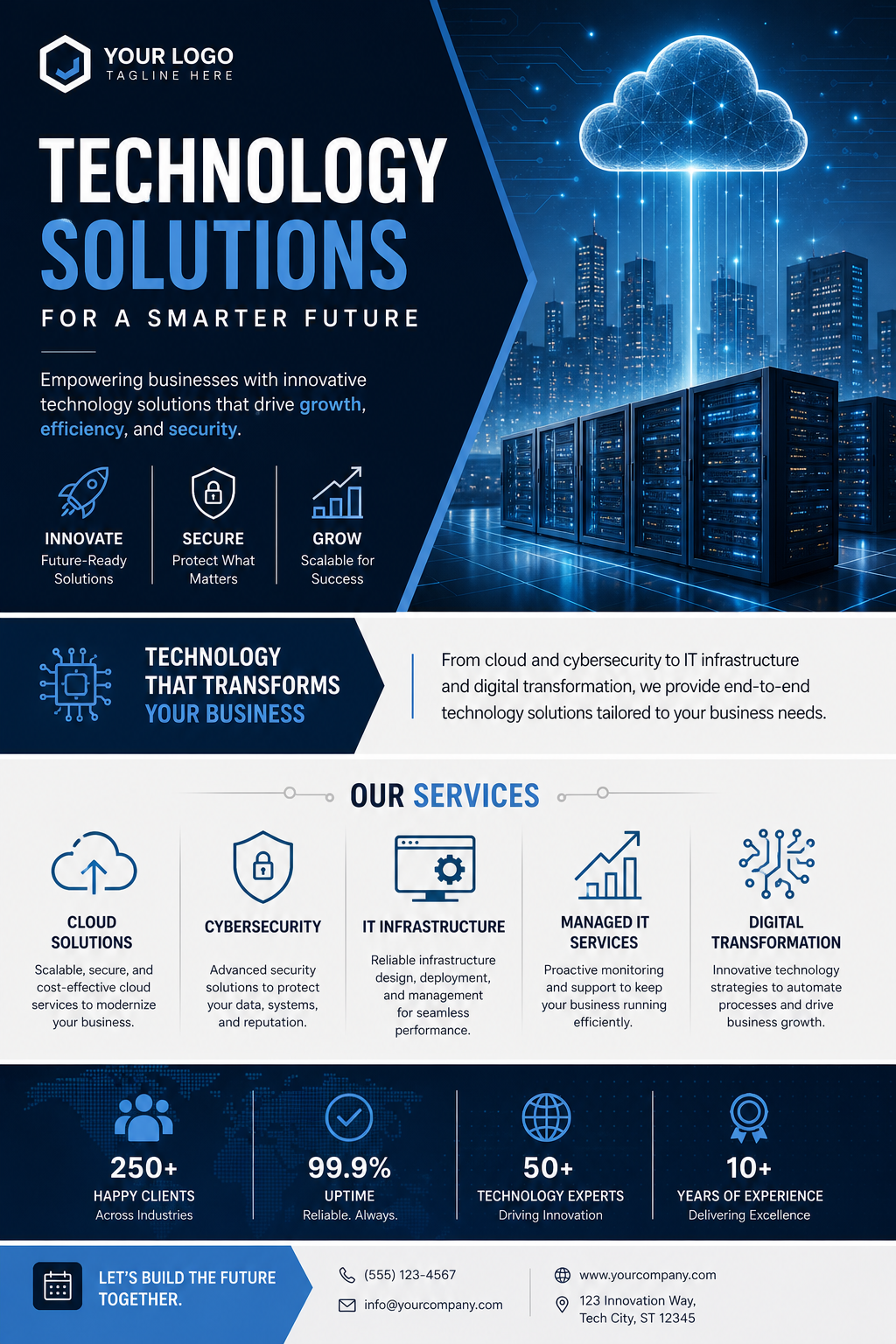 Technology Flyer — corporate style flyer