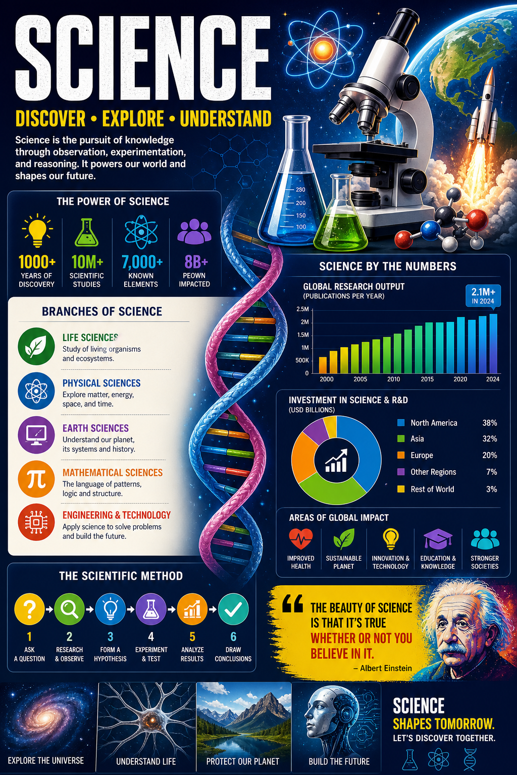 Science Infographic — vibrant style infographic