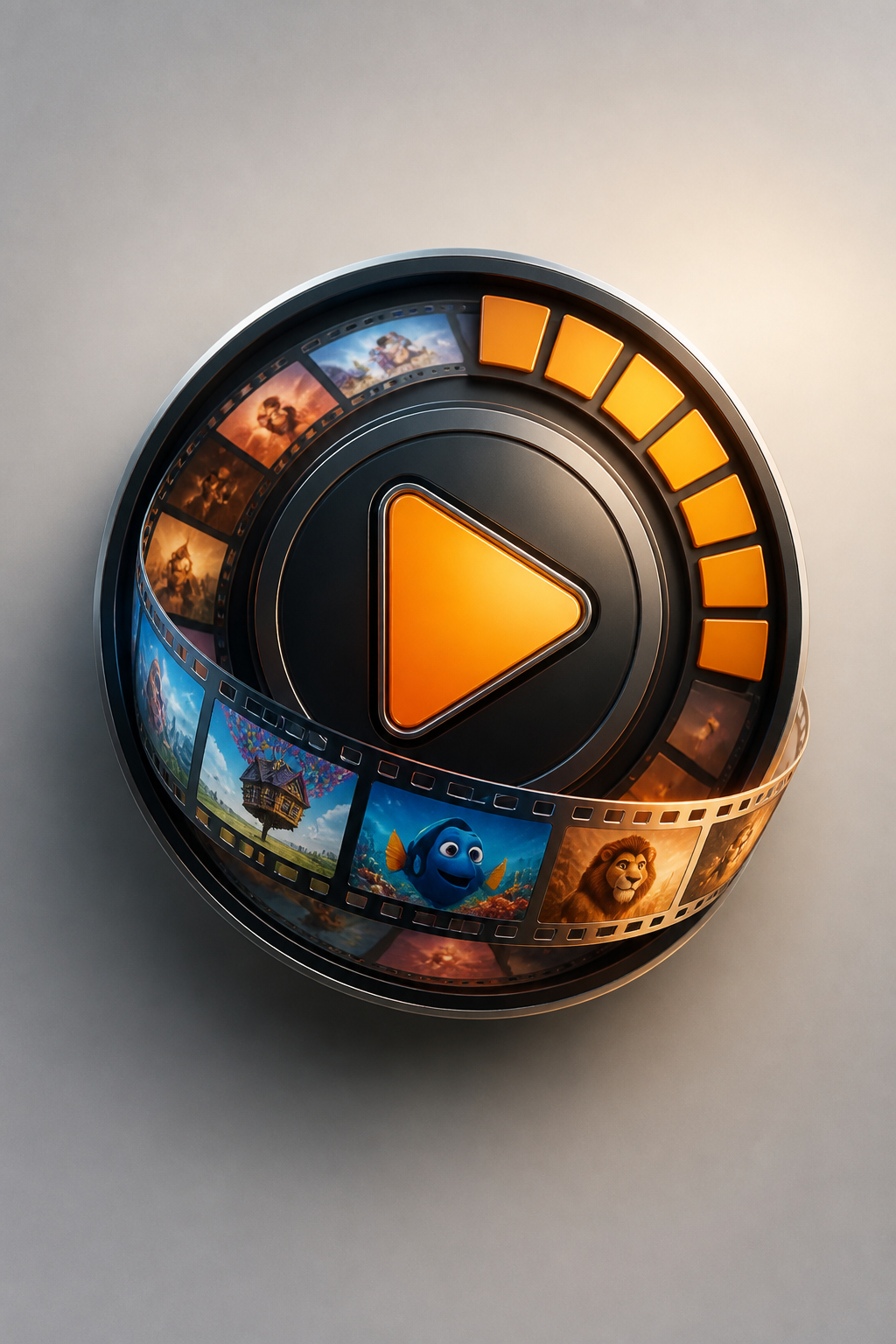 Animated Logo — photo-realistic style logo concept
