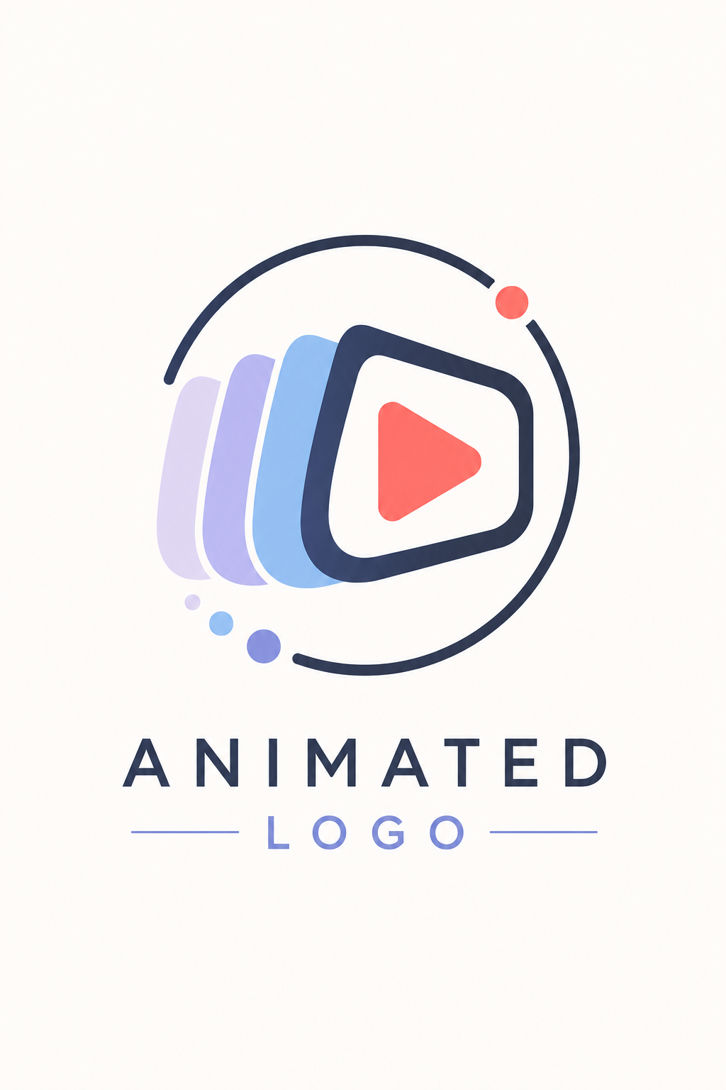 Animated Logo — modern style logo concept