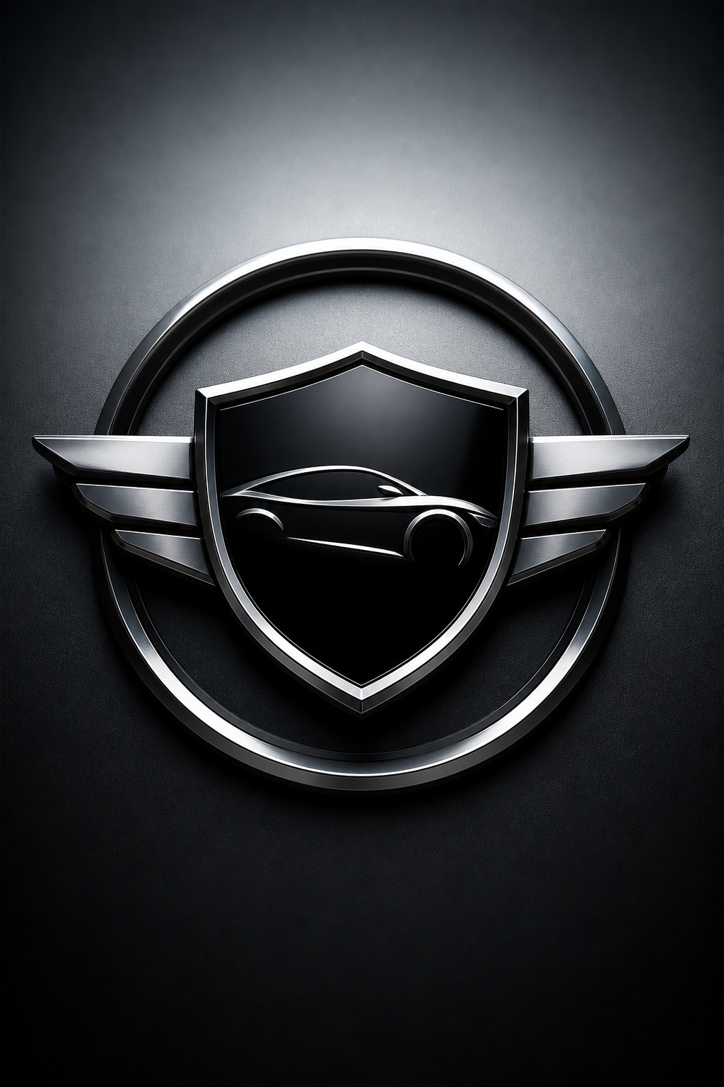 Automotive Logo — photo-realistic style logo concept
