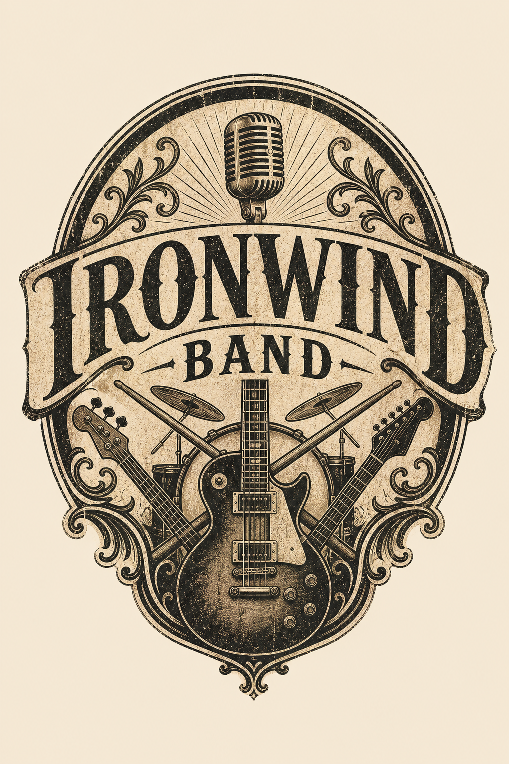 Band Logo — vintage style logo concept