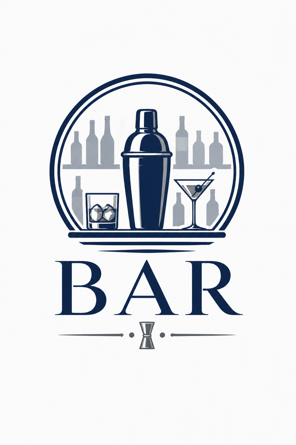 Bar Logo — corporate style logo concept