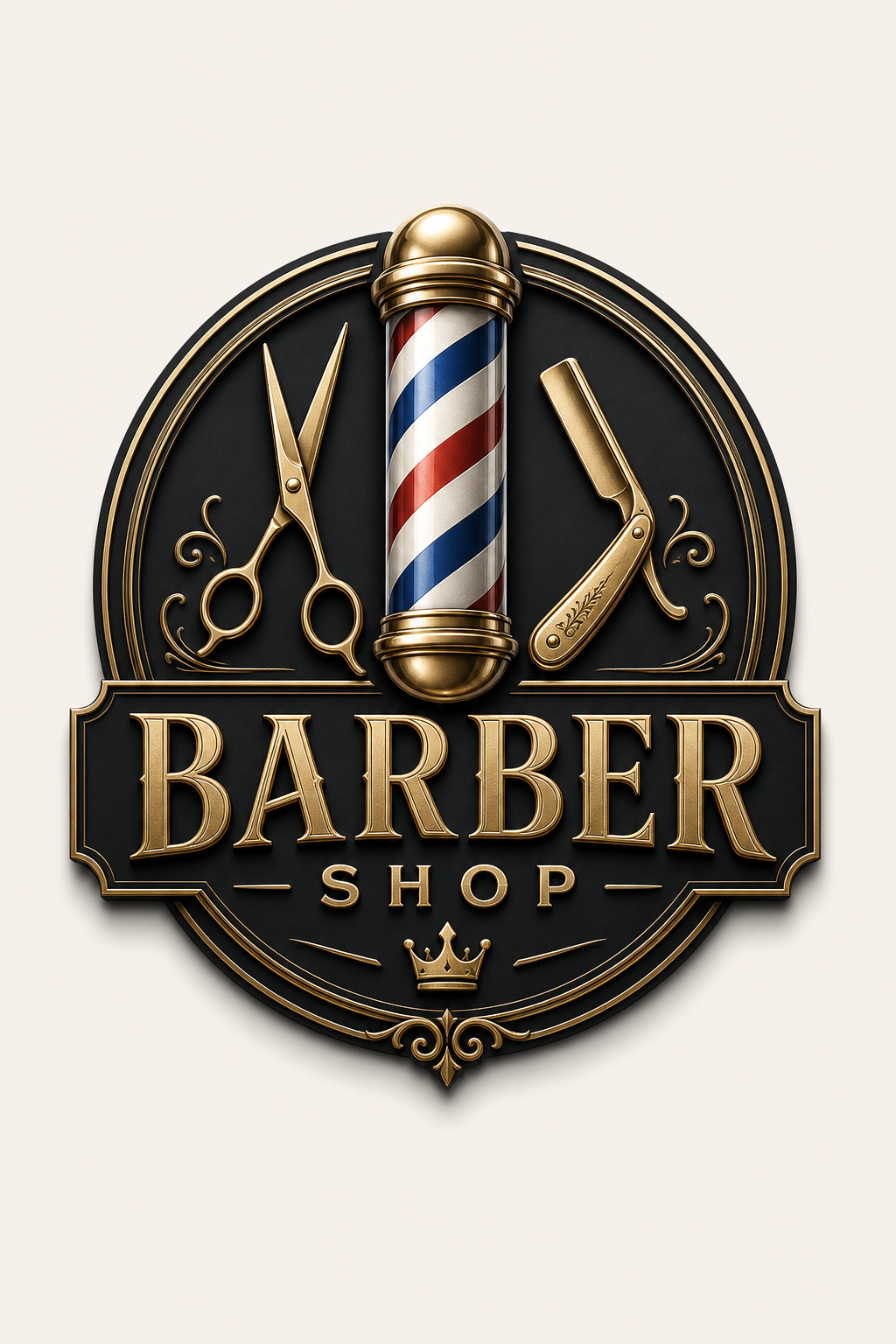 Barber Shop Logo — elegant style logo concept