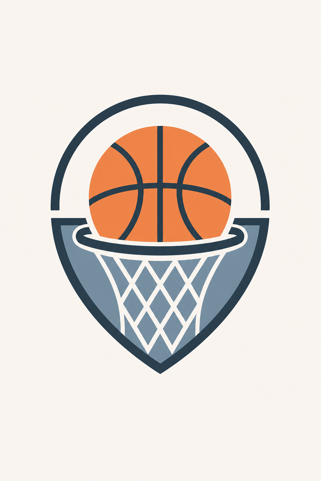 Basketball Logo — modern style logo concept
