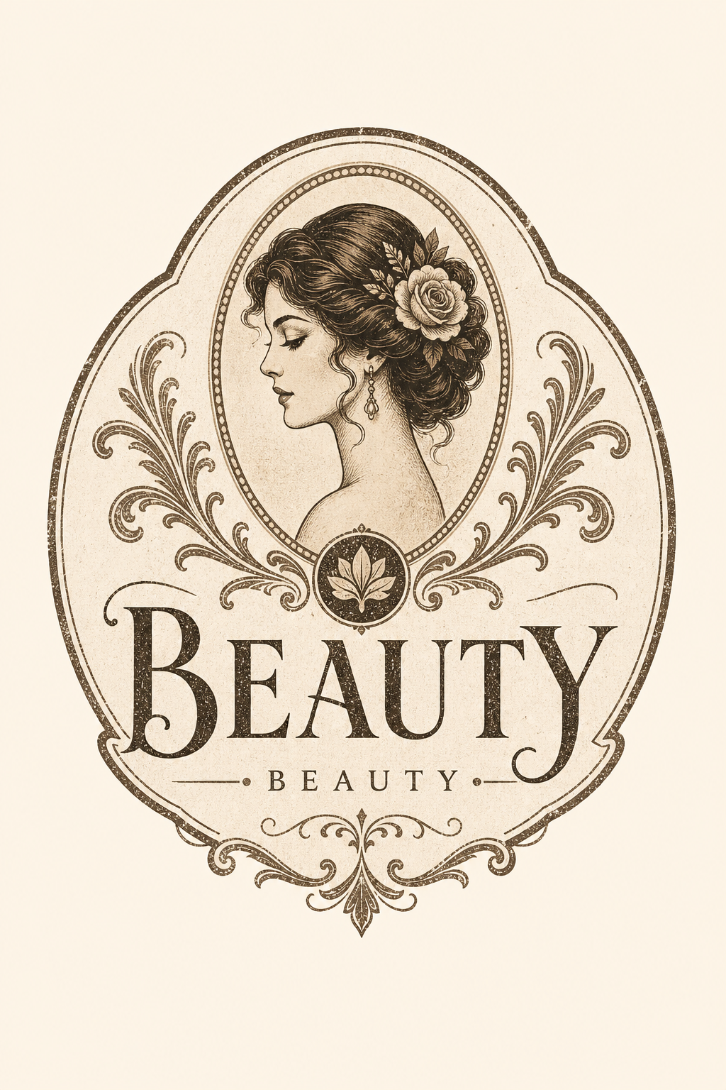 Beauty Logo — vintage style logo concept