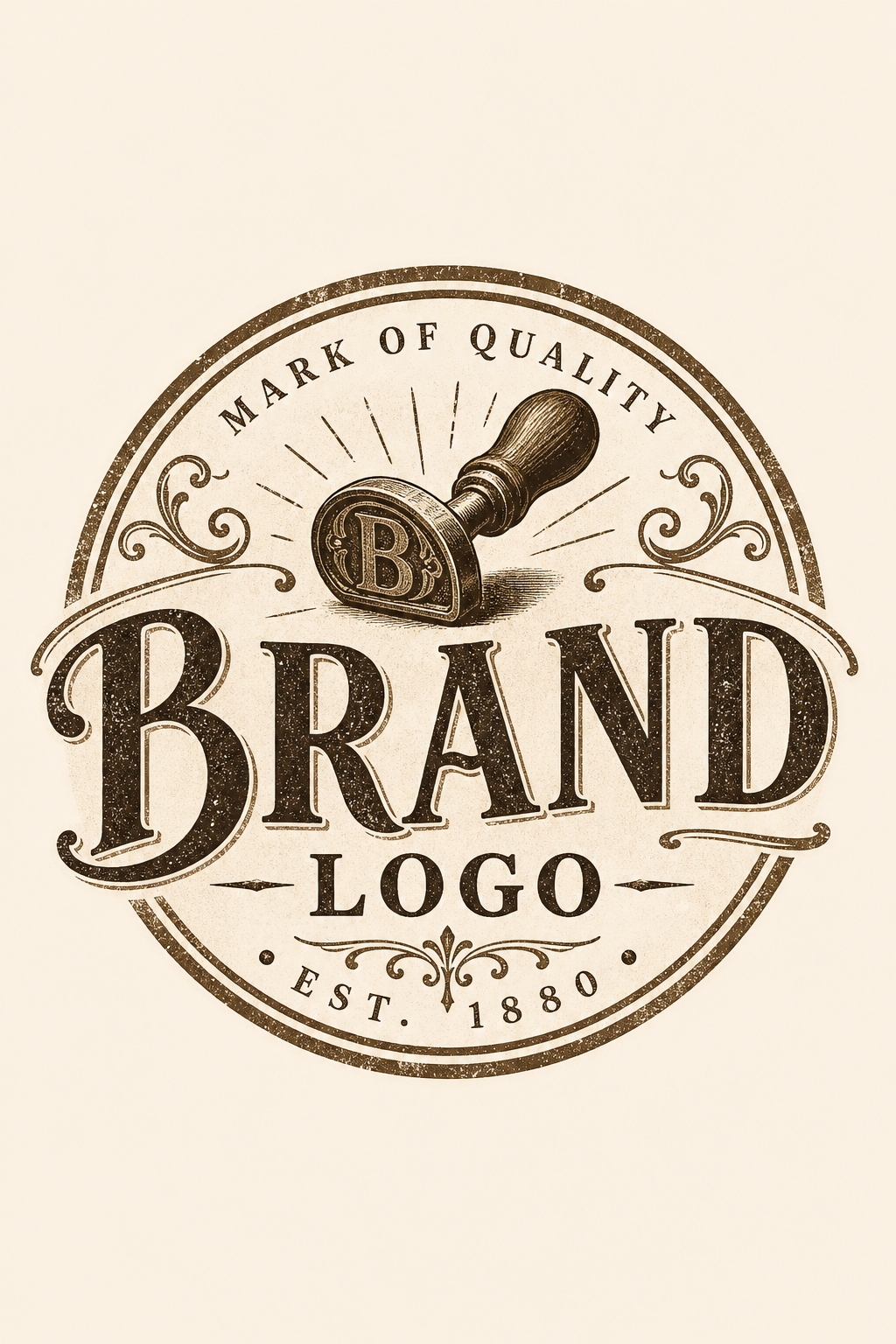 Brand Logo — vintage style logo concept