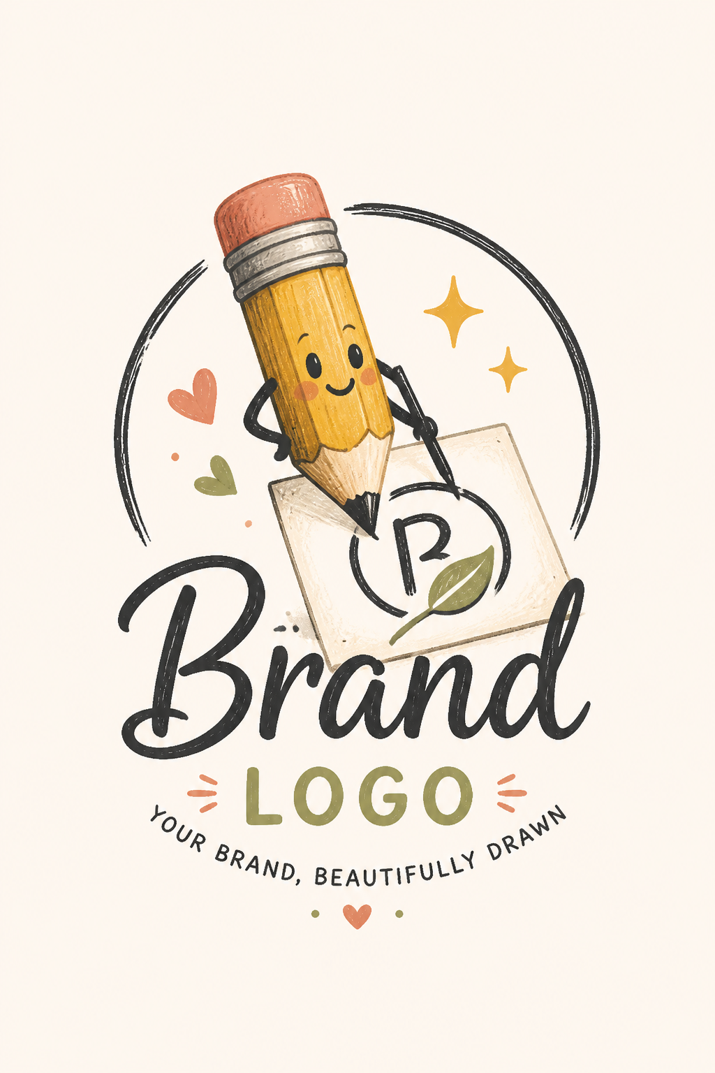 Brand Logo — illustration style logo concept