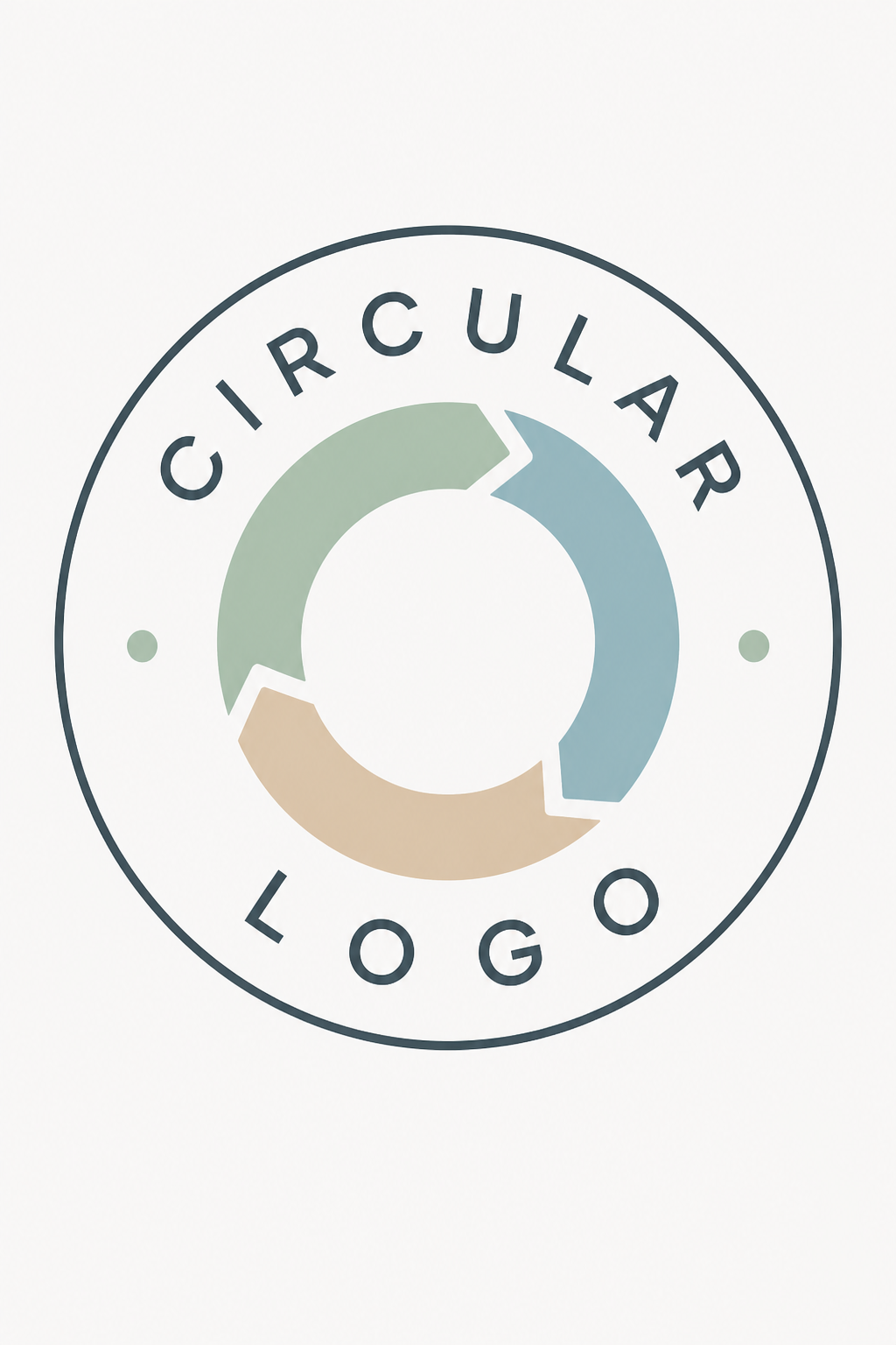 Circular Logo — modern style logo concept