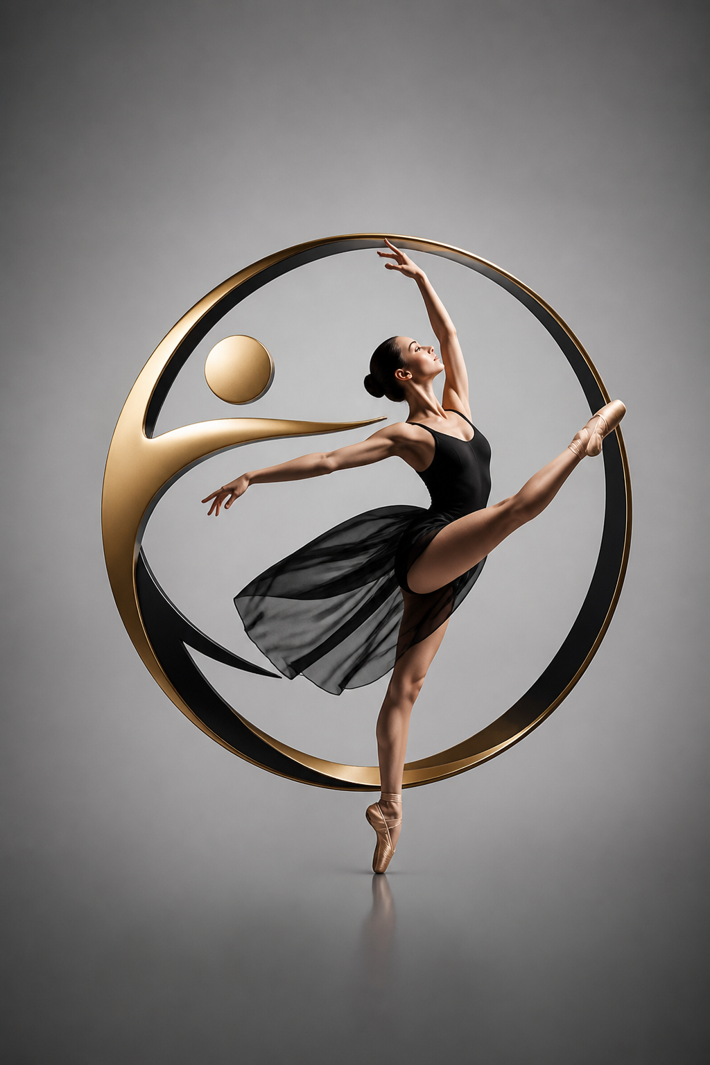 Dance Logo — photo-realistic style logo concept