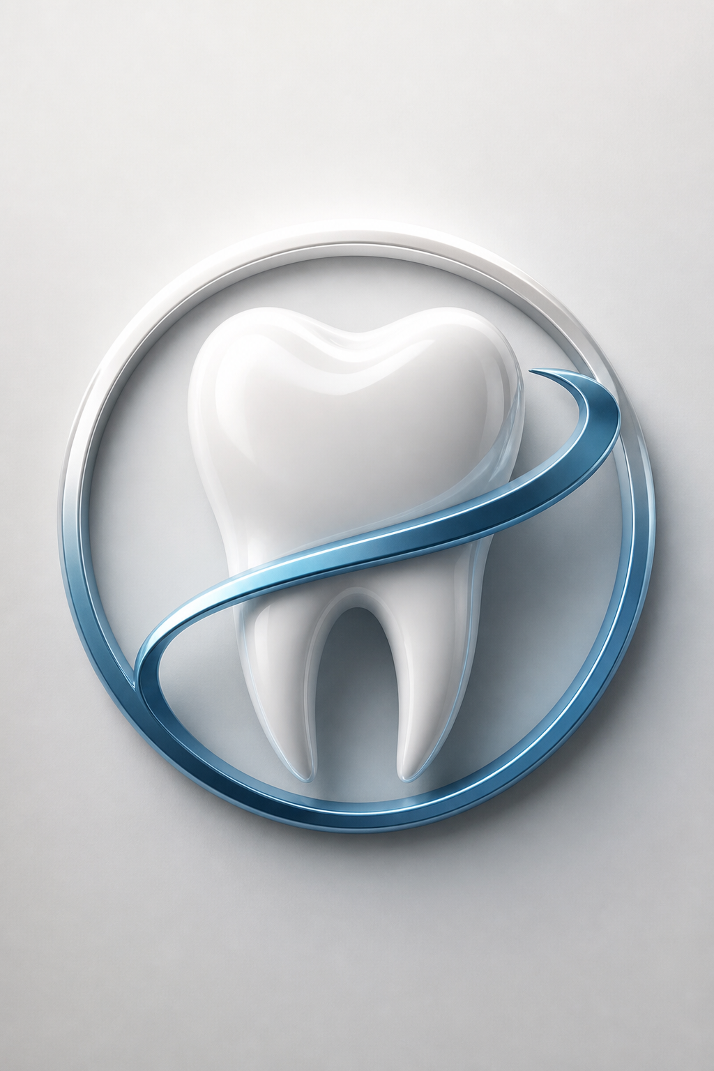 Dental Logo — photo-realistic style logo concept