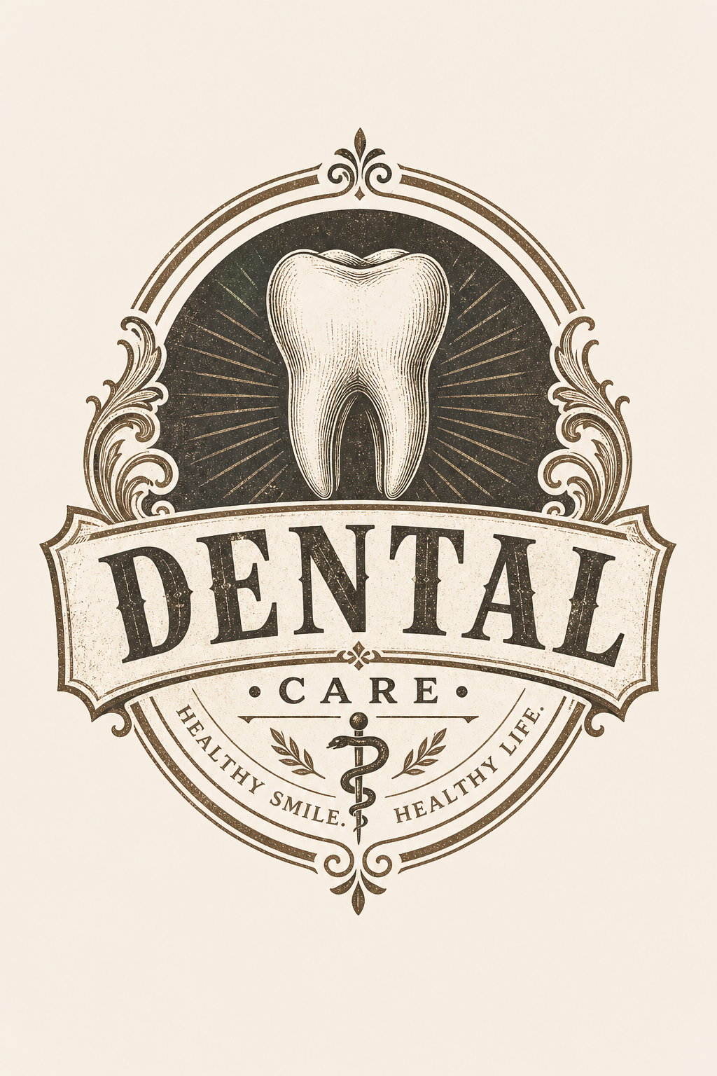 Dental Logo — vintage style logo concept