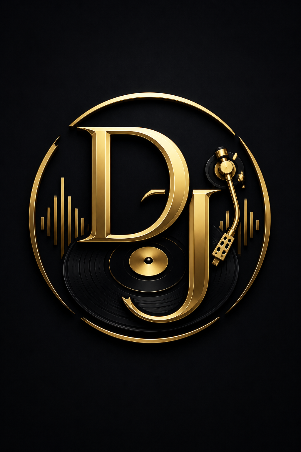 DJ Logo — elegant style logo concept