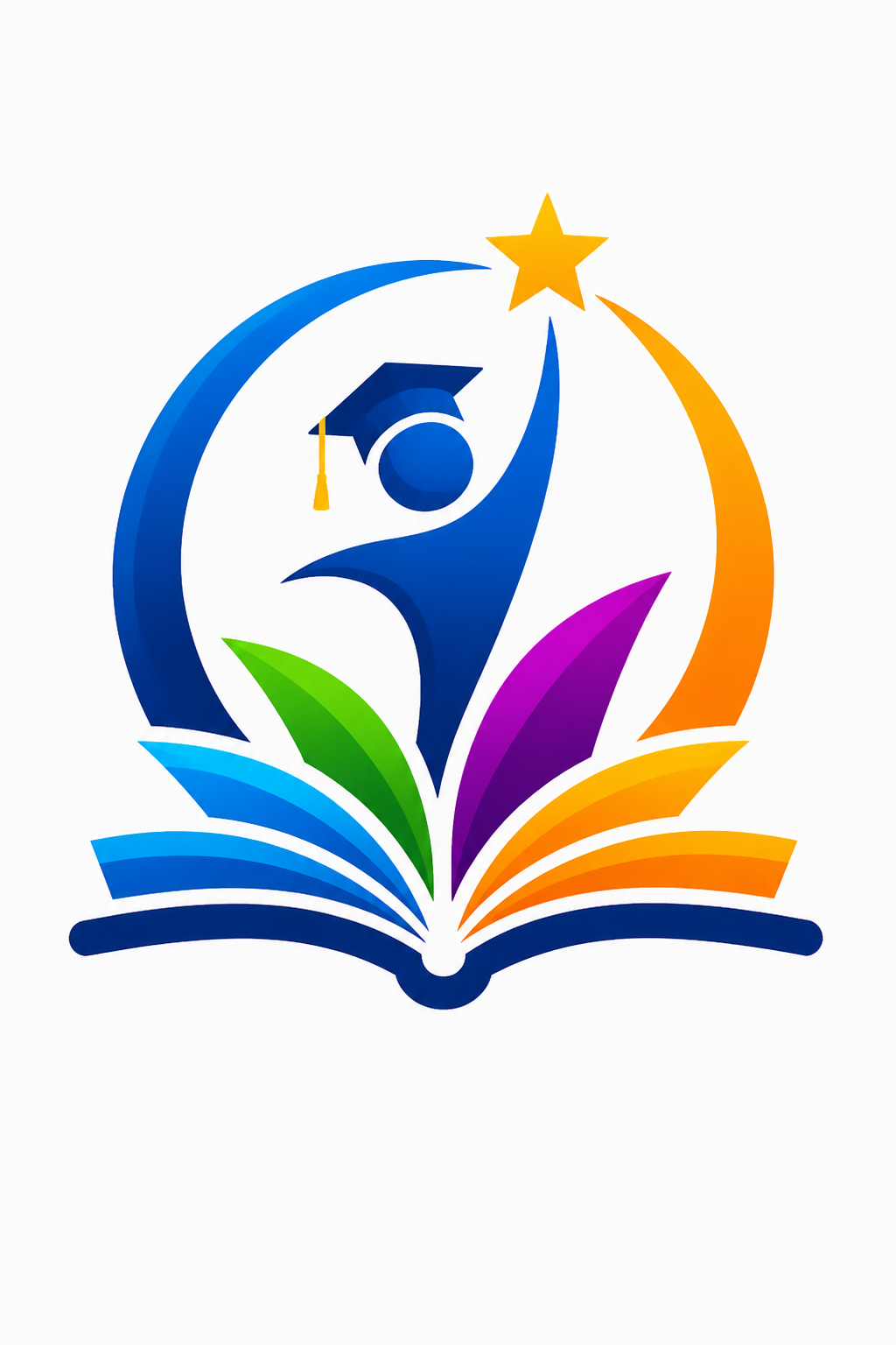 Education Logo — vibrant style logo concept