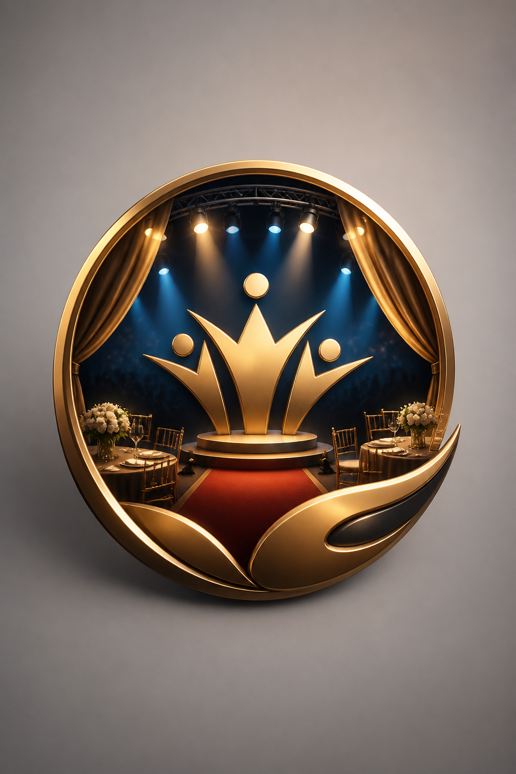 Event Logo — photo-realistic style logo concept