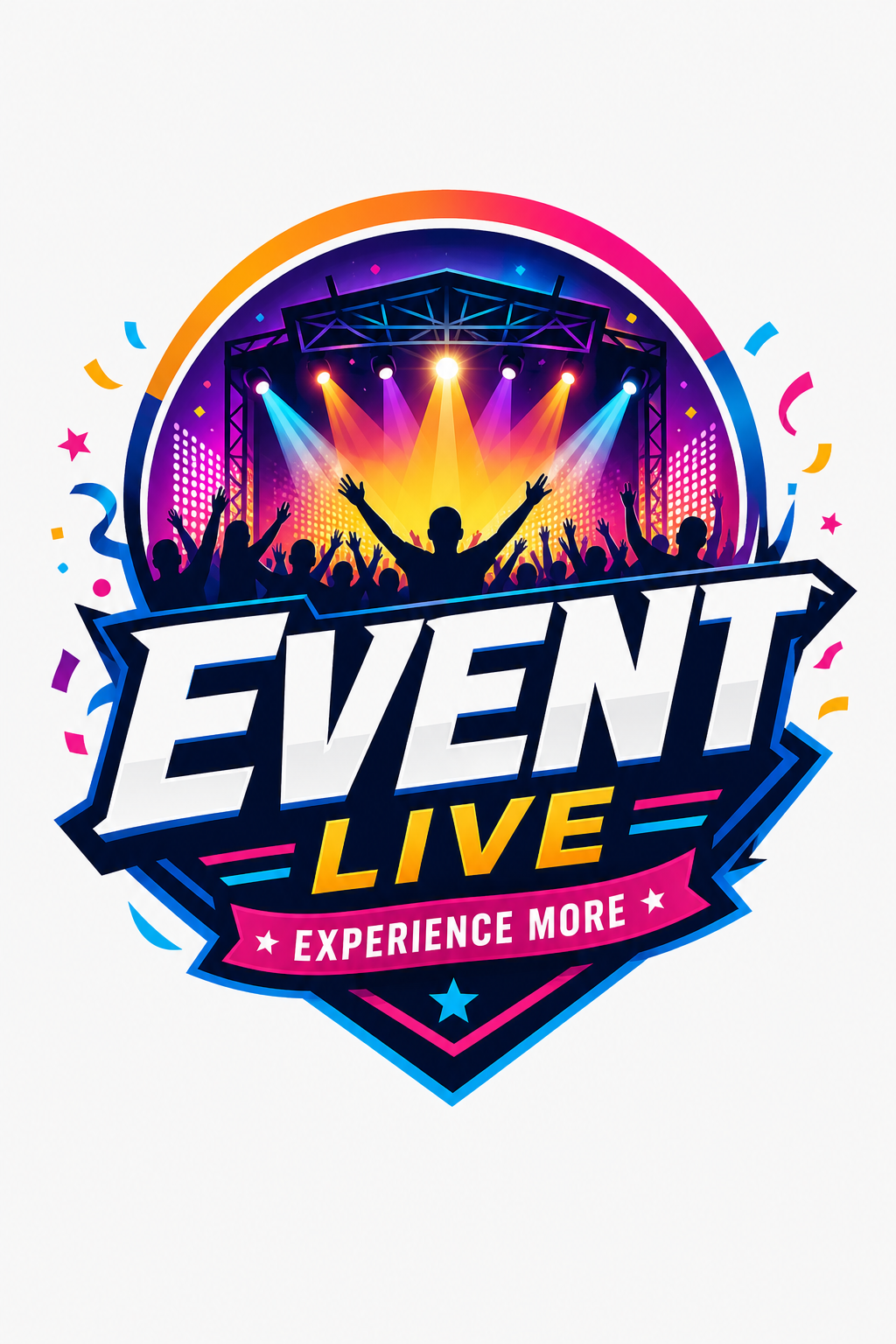 Event Logo — vibrant style logo concept