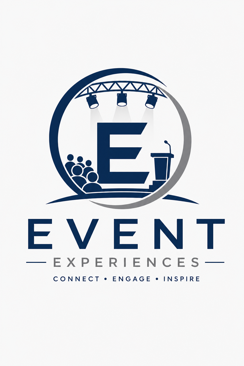 Event Logo — corporate style logo concept