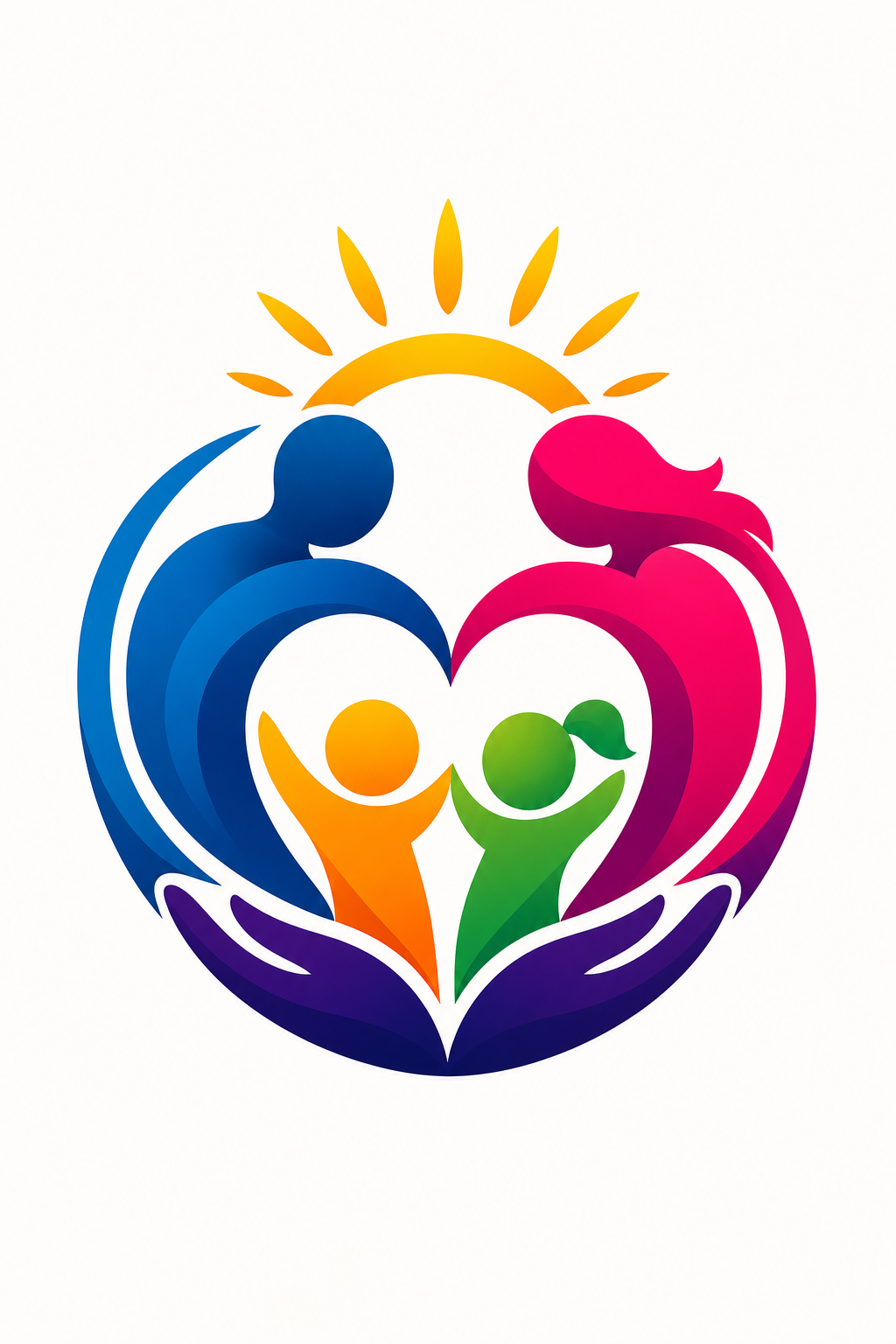 Family Logo — vibrant style logo concept