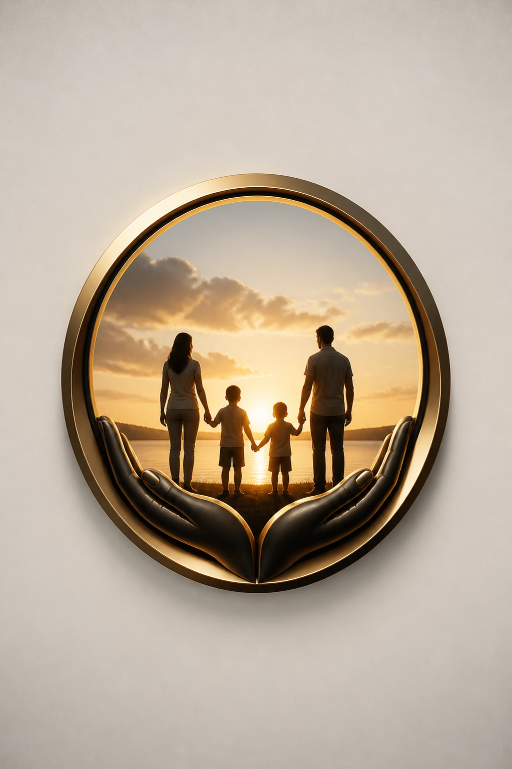 Family Logo — photo-realistic style logo concept