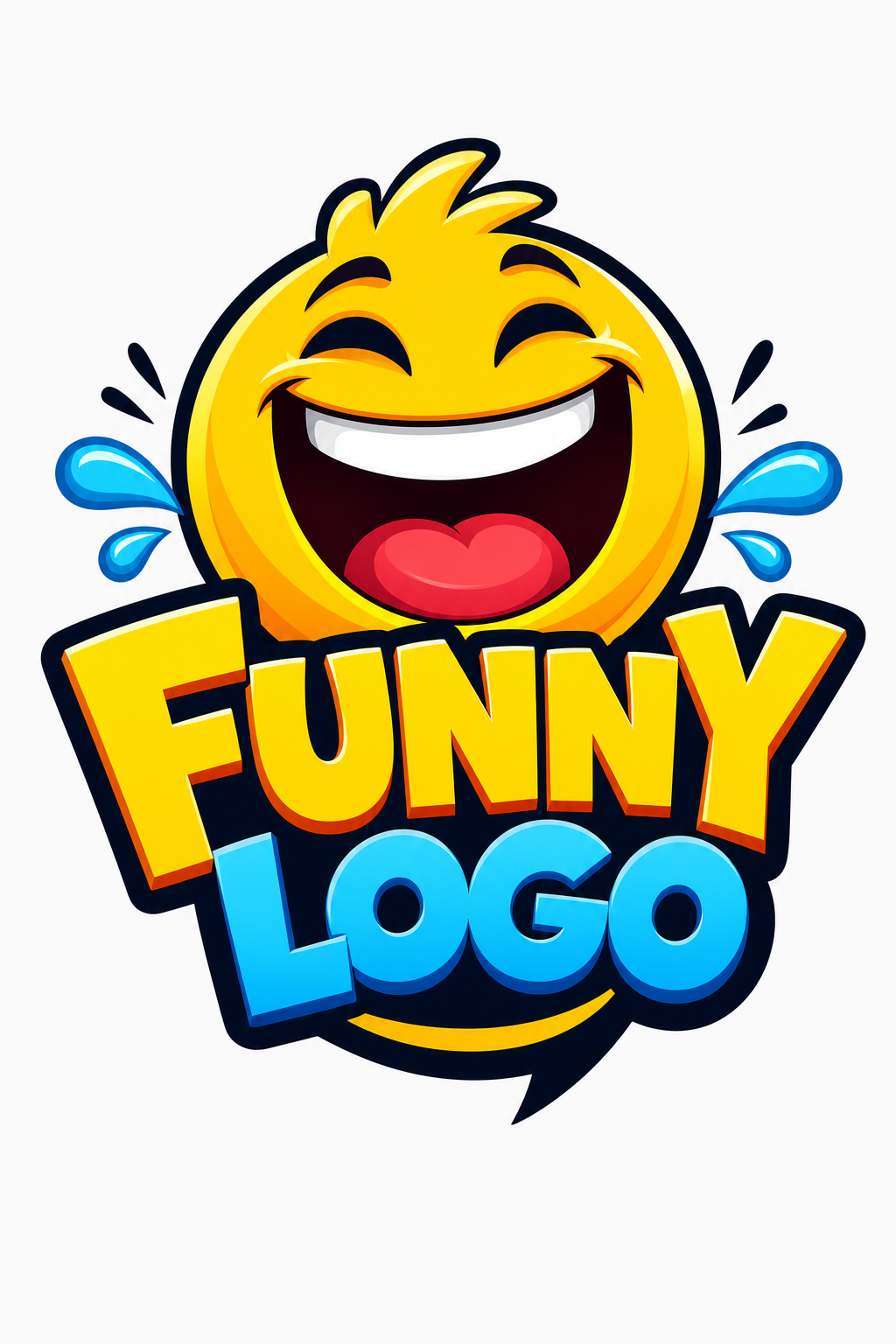 Funny Logo — vibrant style logo concept