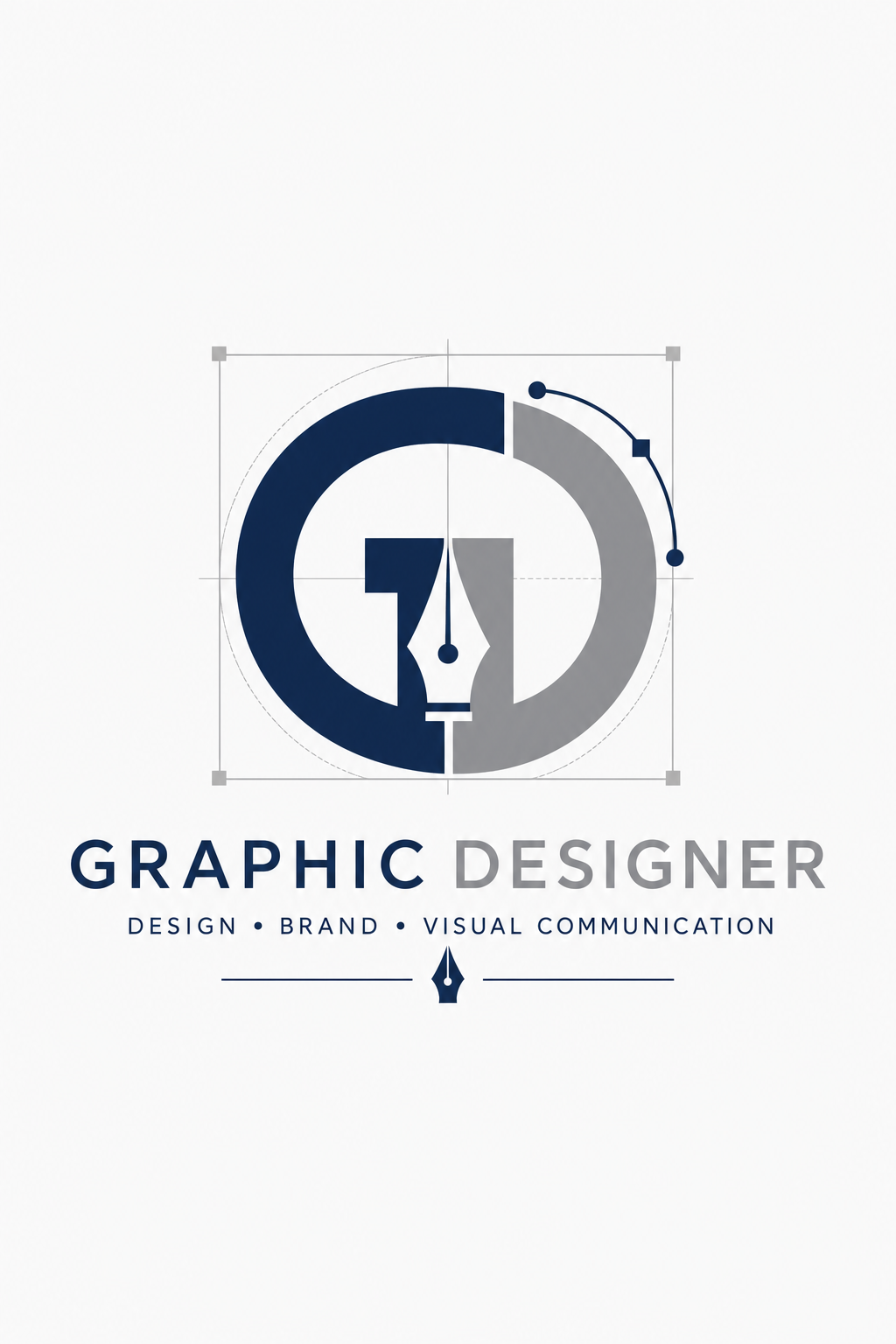 Graphic Designer Logo — corporate style logo concept