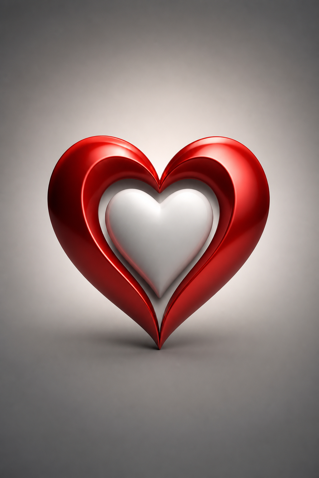 Heart Logo — photo-realistic style logo concept