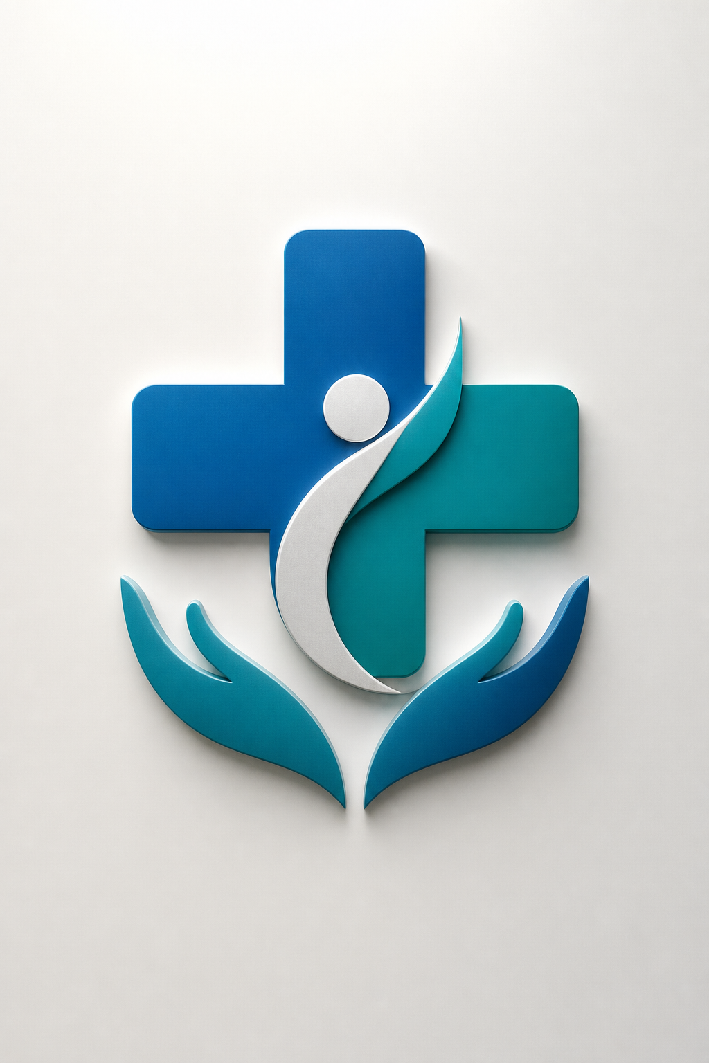 Hospital Logo — photo-realistic style logo concept